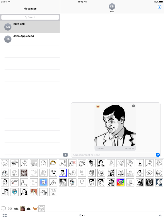 Screenshot #4 pour iSticker for iMessage