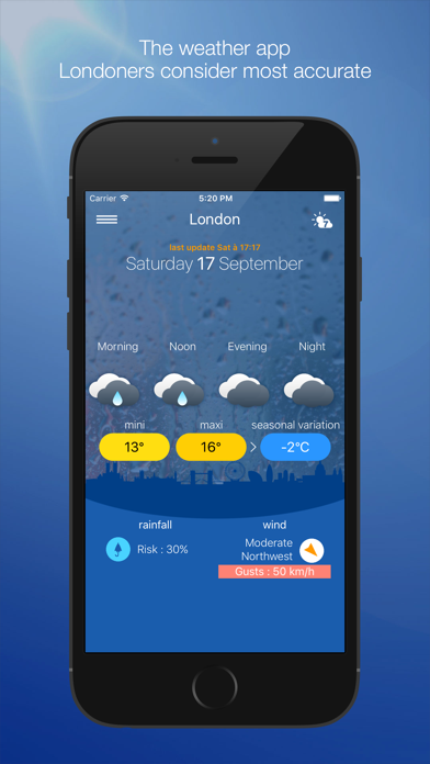 Screenshot #1 pour London Weather