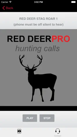 Game screenshot REAL Red Deer Calls & Red Deer Sounds for Hunting - BLUETOOTH COMPATIBLE apk