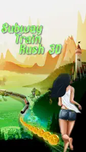 Subway Train Rush 3D screenshot #1 for iPhone