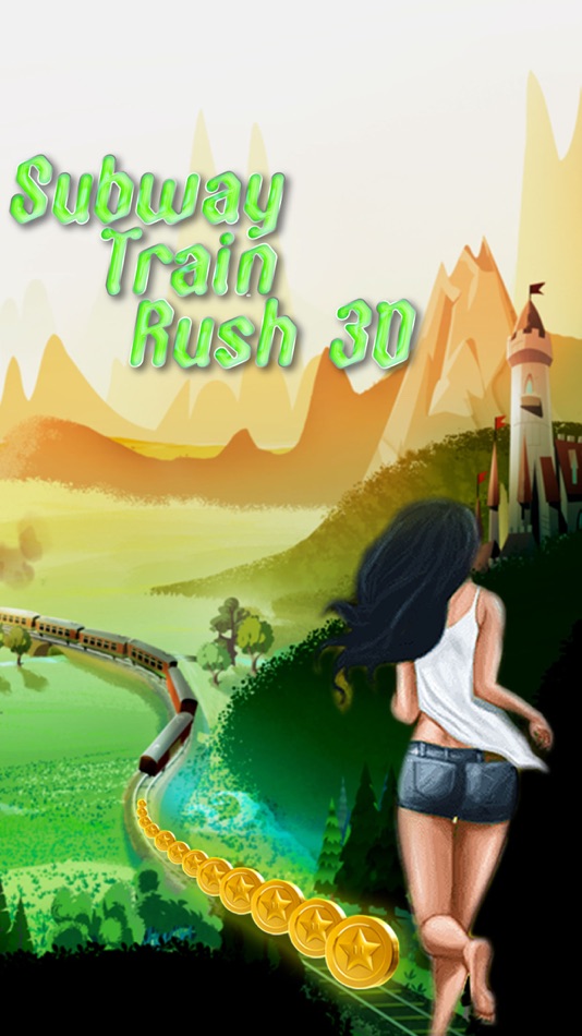 #1. Subway Train Rush 3D (iOS) By: swapnil patel