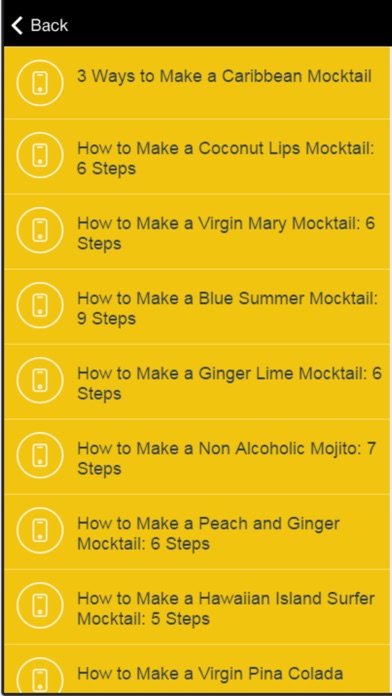 How to cancel & delete Mocktail Recipes - Easy Non Alcoholic Mixed Drinks from iphone & ipad 2