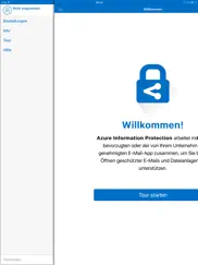 azure information protection ipad bildschirmfoto 2