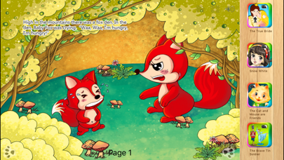 Screenshot #1 pour The Fox and the Grapes iBigToy