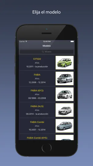 Captura de pantalla de TechApp Para Skoda en iPhone 1