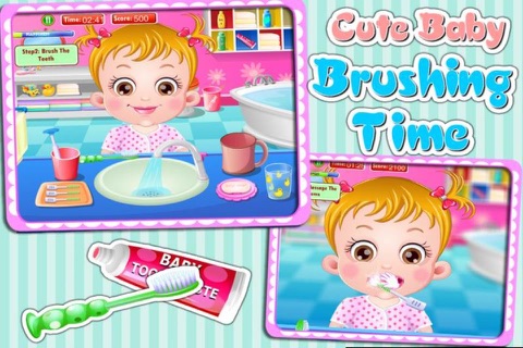 Baby Hazel Brushing Time screenshot 2