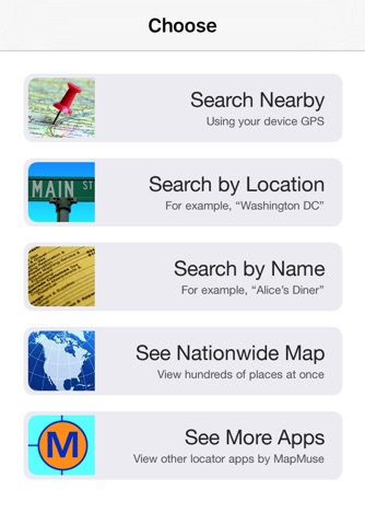 No Reservations Restaurant Locator by MapMuse screenshot 4