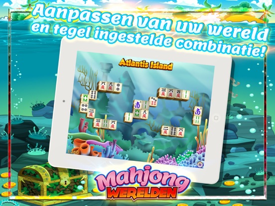 Mahjong Worlds Puzzle iPad app afbeelding 2