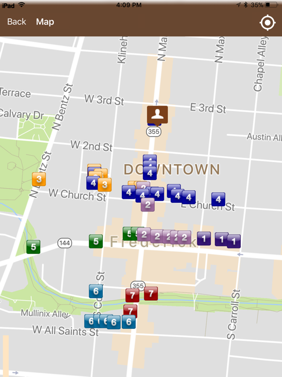 Screenshot #5 pour Frederick Walking Tour - EE