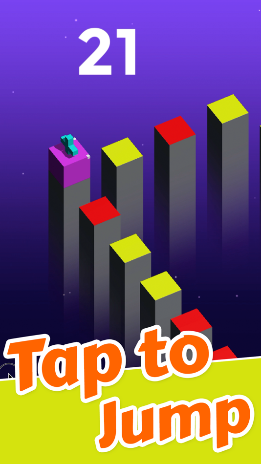 #5. Superhero Cube Jump - Color Path Block Games (iOS) 由: Pisit Aussawasuriyawong