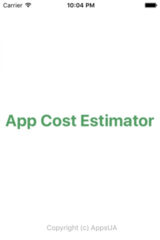 App Cost Estimator screenshot 3