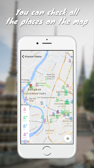 Screenshot #3 pour Bangkok City Guide - travel guide with maps