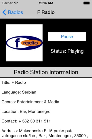 Montenegro Radio Live Player (Montenegrin)のおすすめ画像3