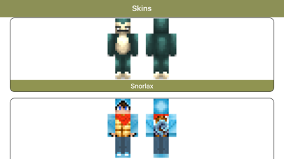 Poke Skins for Minecraft - Pixelmon Edition Skins Screenshot