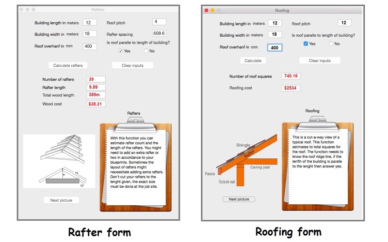 Screenshot #2 pour Construction Estimator mm
