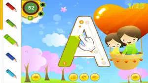 ABC English Alphabet Tracing for boy and girl screenshot #1 for iPhone