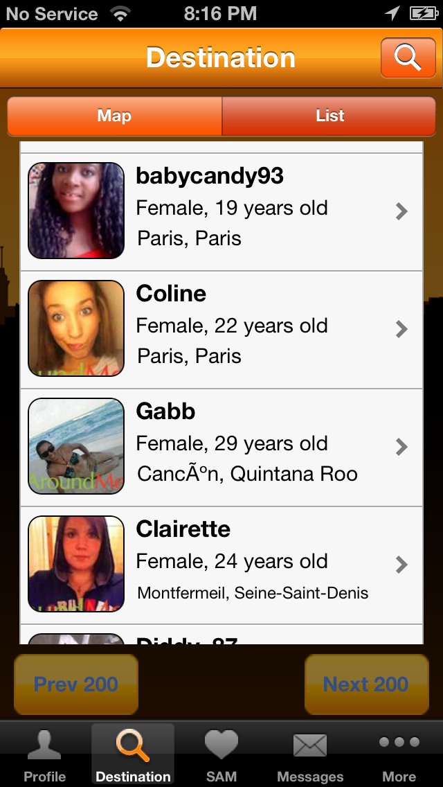 Screenshot #2 pour SinglesAroundMe Premium