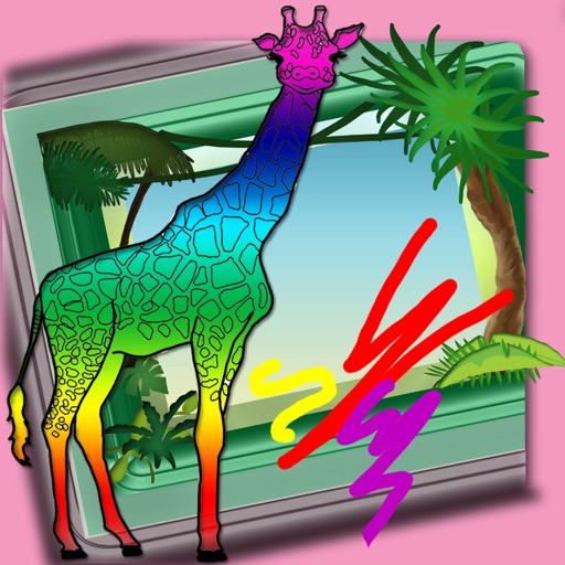 Wild Animals Coloring Pages iOS App