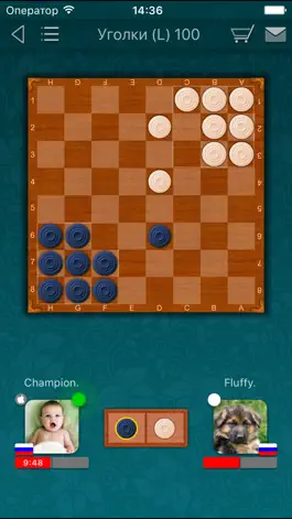 Game screenshot Шашки LiveGames apk
