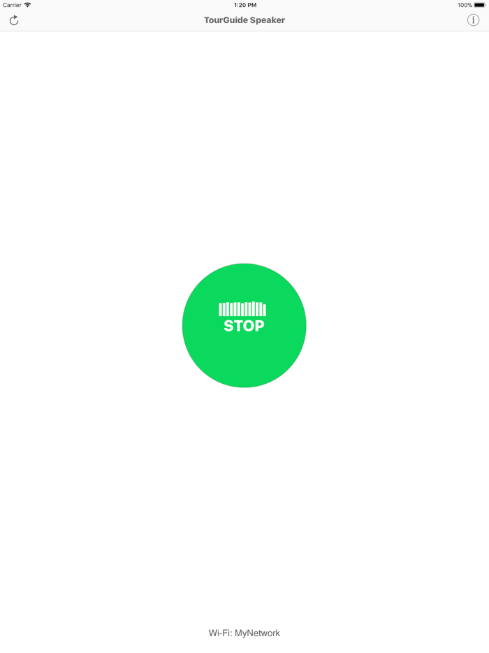 BeONAIR TourGuide Speaker