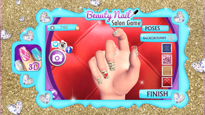 How to cancel & delete Beauty Nail Design Game.s: Cute Art Makeover Salon from iphone & ipad 1