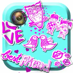 Cute Stickers for Photos – Best Pic Studio Editor app icon