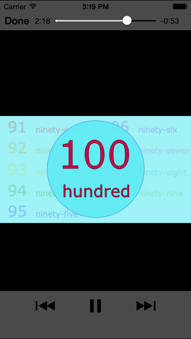Screenshot #2 pour Compter 40 nombre apprendre 10