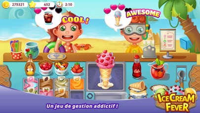 Screenshot #1 pour Crème glacée Fever