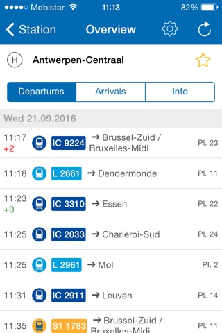 SNCB/NMBS for iPad screenshot 4