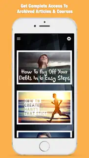 a! money hacks news & magazine - money making app with strategies, courses & tips iphone screenshot 3