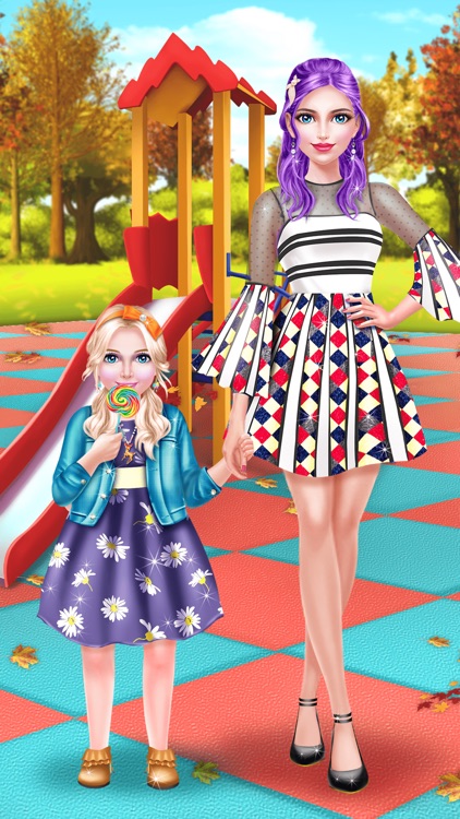 Mom & Baby Daughter Makeover - Family Party Salon