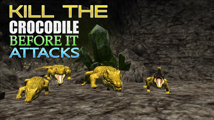 Crocodile Hunter Simulator 3D – kill deadly predator in this shooting simulation game screenshot-3