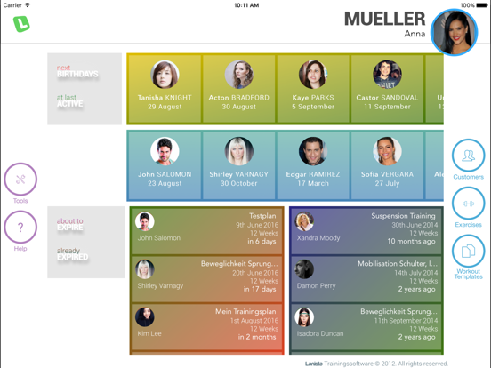 Lanista Coach app screenshot 3