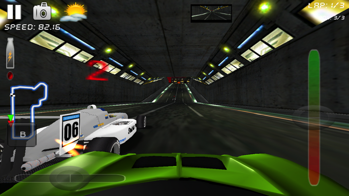Screenshot #1 pour Street Circuit Racing 3D High Speed Road Car Racer
