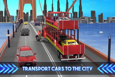 Tourist Car Transporter Trailer screenshot 2