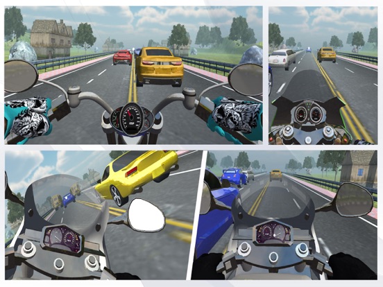 Screenshot #6 pour Real Bike Traffic Rider Virtual Reality Glasses