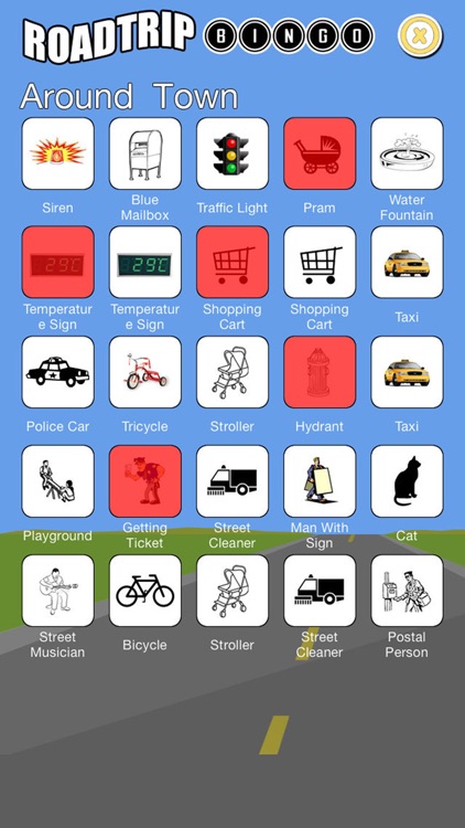 Roadtrip - Bingo