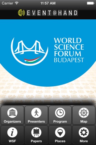 World Science Forum EVENT@HAND screenshot 2