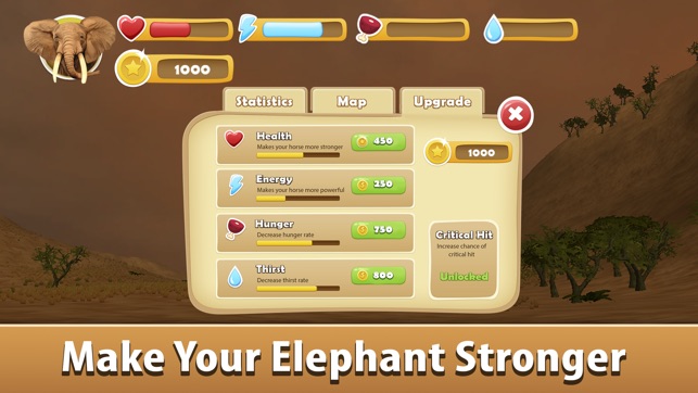 Big Elephant Simulator: Wild African Animal 3D(圖4)-速報App