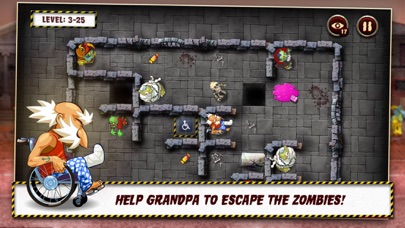 Grandpa and the Zombies - Take care of your brain Screenshot 1