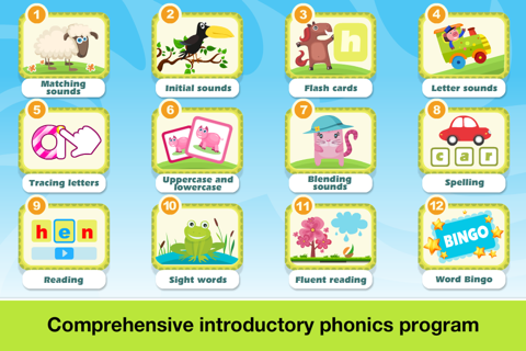 Phonics Farm Letter sounds school & Sight Words - náhled