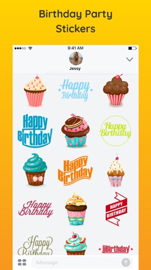 Best Happy Birthday Stickers(圖3)-速報App