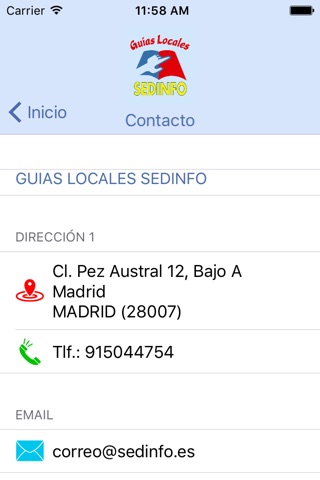 GUIAS LOCALES SEDINFO screenshot 4