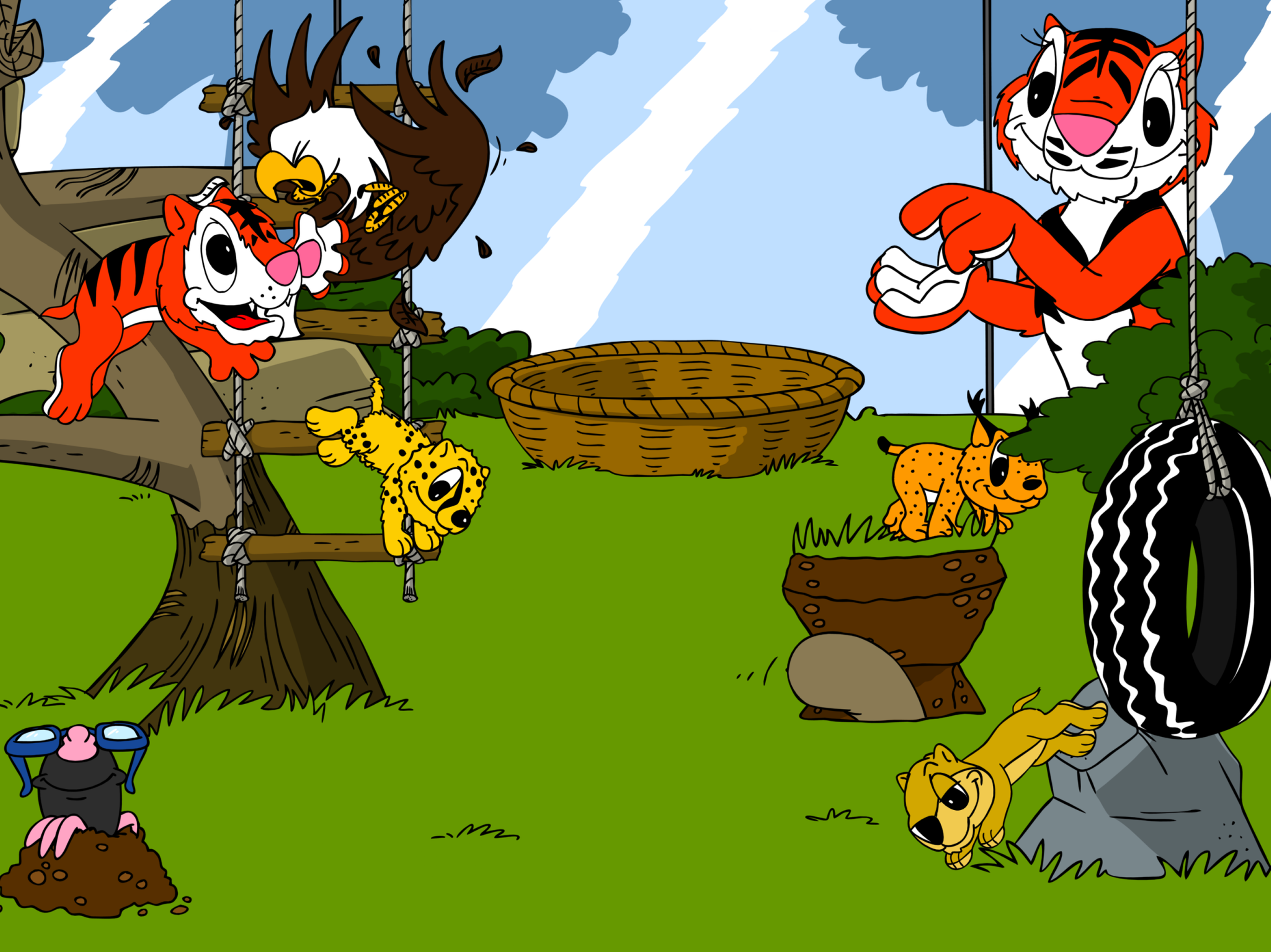 Lion Cubs Kids Zoo Games screenshot 7