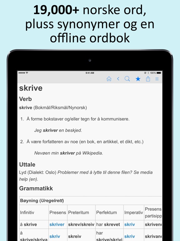 Norsk online ordbok