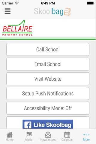 Bellaire Primary School - Skoolbag screenshot 4