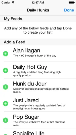 Game screenshot Daily Hunks apk