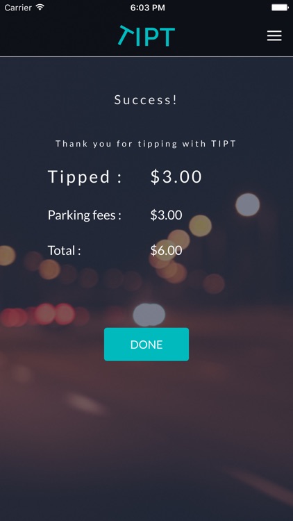 Tipt - Pay and Tip for Valet Parking