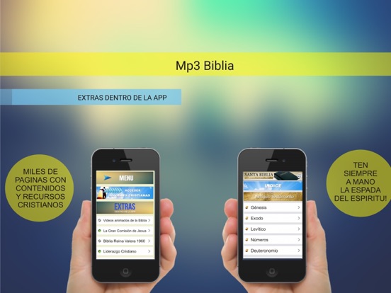 Mp3 Biblia iPad screenshot 2 - Lifestyle app