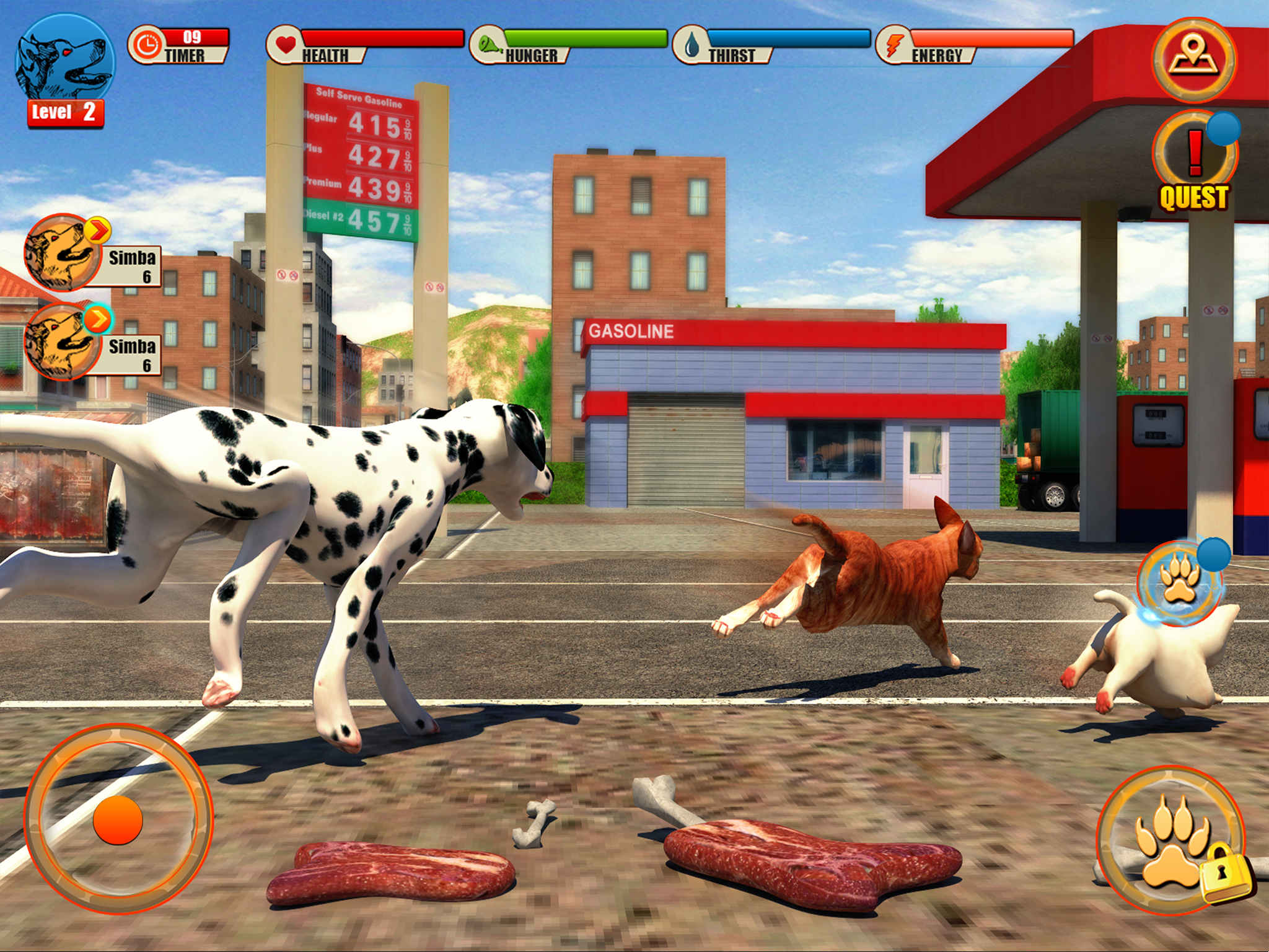 Street Dog Simulator 3D screenshot 9